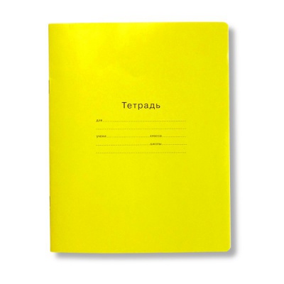 Тетрадь 12 л. узкая линия BG Отличная. Ассорти, Premium