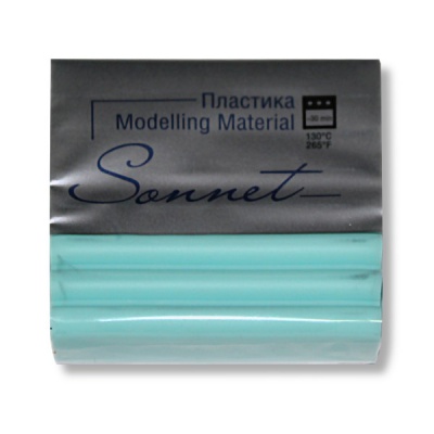 Пластика (полимерная глина) СОНЕТ, запекаемая, 56 г, мятная Акция!
