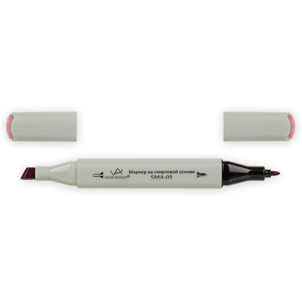 Скетчмаркер 2-сторонний, 0.7 мм/1-7 мм, спирт. основа, гр. розово-коричневый_Tan, VISTA-ARTISTA Style Акция!