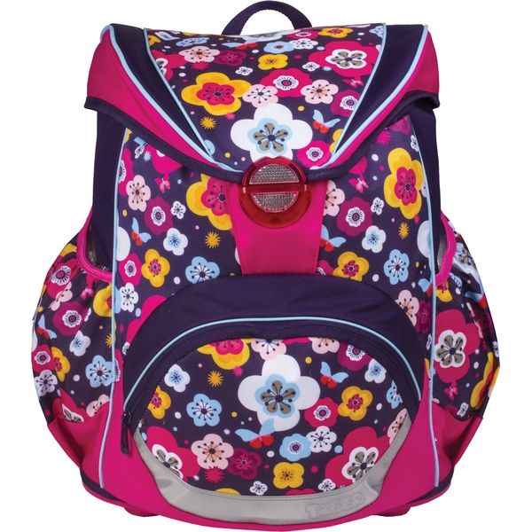Рюкзак ученический TIGER FAMILY Яркие цветы, 38*32*22 см, 16 л, 675 г, 1 отд., эрг. спинка