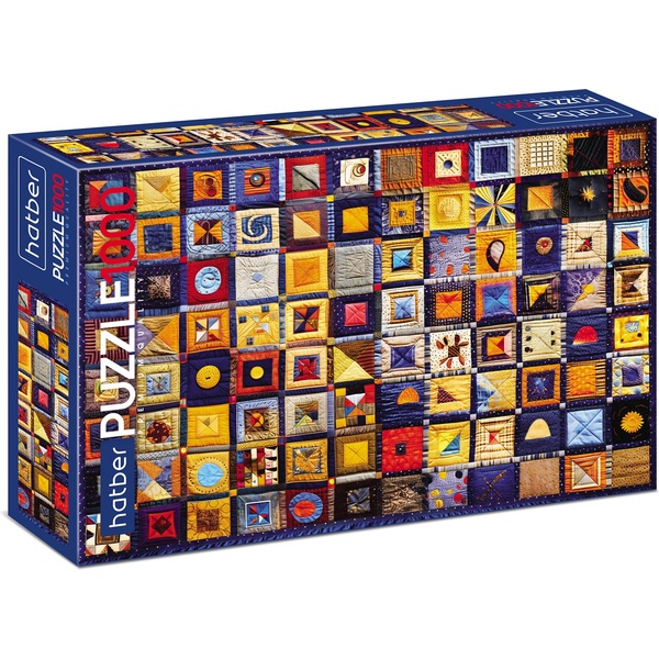 Пазл 1000 элементов. Hatber Premium Пэчворк, 480*680 мм  Акция!