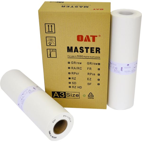 Мастер-пленка для RISO RZ/EZ/MZ, А3 ( OAT) Мастер-пленка для RISO RZ/EZ/MZ, А3 ( OAT)