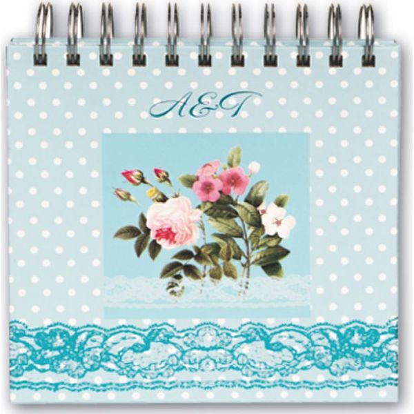 Книга телефонная на гребне, 150*150 мм, 56 л., линия, ФЕНИКС+ Нежность, 7БЦ, 14 разделит., тиснение Акция!