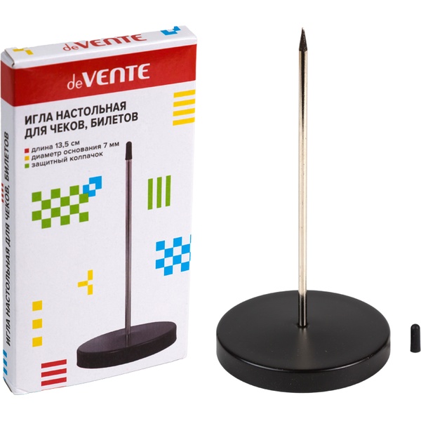 Игла настольная deVENTE для чеков и билетов, стальная, в картонной коробке Акция!