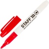 Маркер для м/м доски, красный, пулевидный, 2,5 мм, STAFF EVERYDAY
