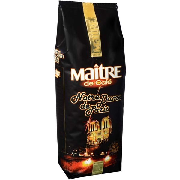 Кофе в зернах Maitre de Cafe (МЭТР) Нотр-Дам, 100% Арабика, средне-темной обжарки, 1000 г Кофе в зернах Maitre de Cafe (МЭТР) Нотр-Дам, 100% Арабика, средне-темной обжарки, 1000 г