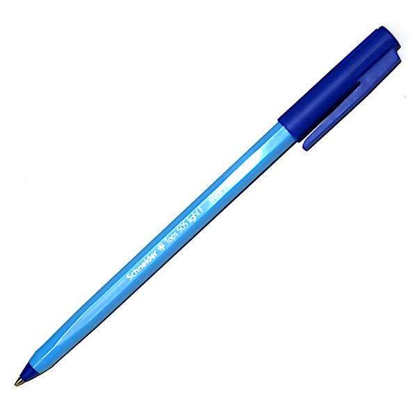 Ручка шариковая синяя, 0.8 мм, узел Fine tip, шестигранная, SCHREIBER Tops 505 F (голубая) Ручка шариковая синяя, 0.8 мм, узел Fine tip, шестигранная, SCHREIBER Tops 505 F (голубая)