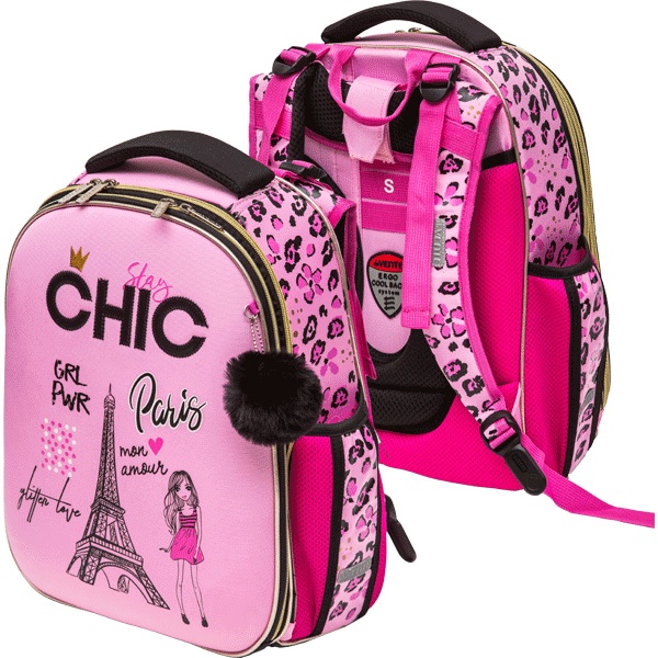 Рюкзак ученический deVENTE Choice_CHIC, 38*28*16 см, 17 л, 1000 г, 2 отд., 3 карм., эрг. спинка Рюкзак ученический deVENTE Choice_CHIC, 38*28*16 см, 17 л, 1000 г, 2 отд., 3 карм., эрг. спинка