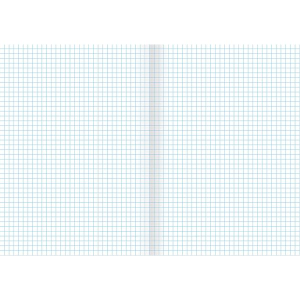 Тетрадь А4, клетка, 48 л., на скобе, 60 г/м², обложка-раскраска, вд-лак, Listoff Добавь цвета-2