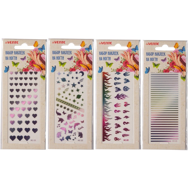Наклейки для маникюра deVENTE Brilliance_4 дизайна