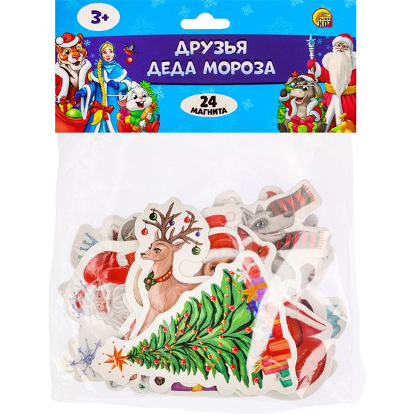 ИГРЫ НА МАГНИТАХ. Весёлое обучение. Друзья Деда Мороза ИГРЫ НА МАГНИТАХ. Весёлое обучение. Друзья Деда Мороза