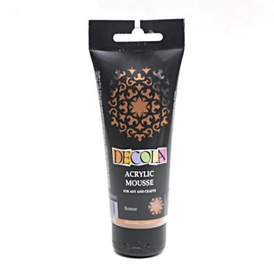 Мусс акриловый DECOLA, бронза, туба 100 мл Акция!