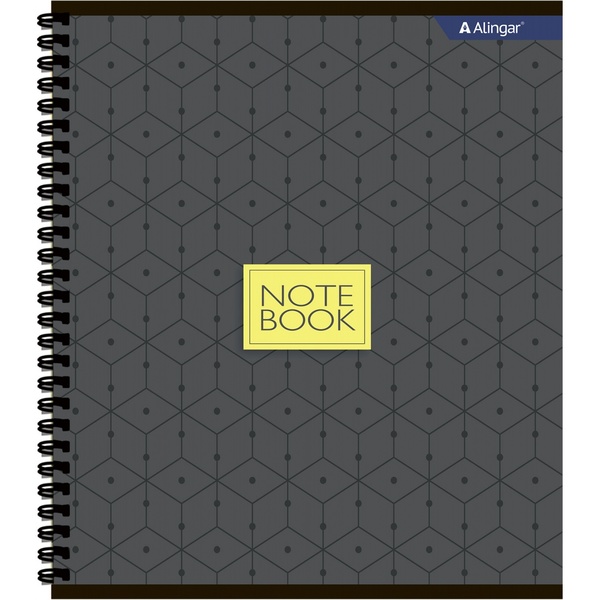 Тетрадь А5, клетка, 48 л., на гребне, 60 г/м², Alingar Office