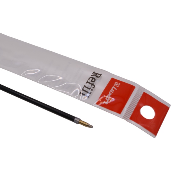 Стержень шариковый, синий, 0.5 мм, Luxor REFILL Blizz Gold, чернила на в/о