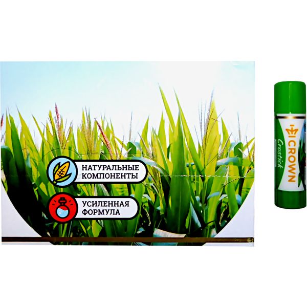 Клей-карандаш 22 г, PVP основа, натур. компоненты, CROWN Expert