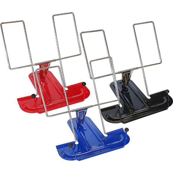 Подставка для книг металлическая deVENTE, 185*180 мм, ассорти 3 цвета (классическая)