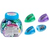 Точилка пластиковая, 1 отв., контейнер, deVENTE Pastel_3 дизайна