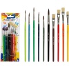 Набор кистей пони/щетина deVENTE Cosmo, 10 шт., цв. дерев. ручки