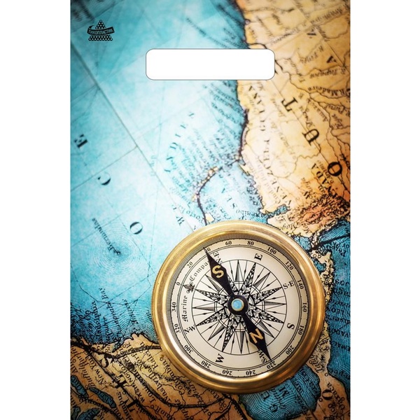 Пакет с вырубной ручкой, 30*20 см, полиэтилен 30 мкм, Компас Пакет с вырубной ручкой, 30*20 см, полиэтилен 30 мкм, Компас