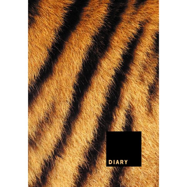 Ежедневник недатированный, А5, 128 л., 70 г/м2, 7БЦ, софт-тач, Listoff Хищный окрас