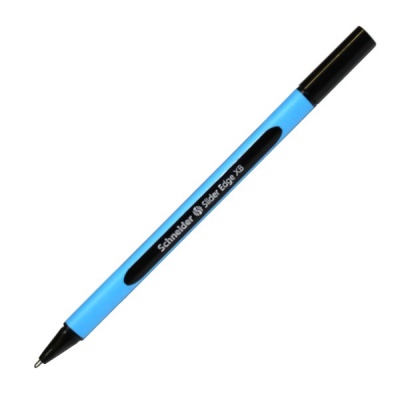 Ручка шариковая, черная, Ø 1.4 мм, трехгран., шкала, одноразов., SCHNEIDER Slider Edge XB Акция!