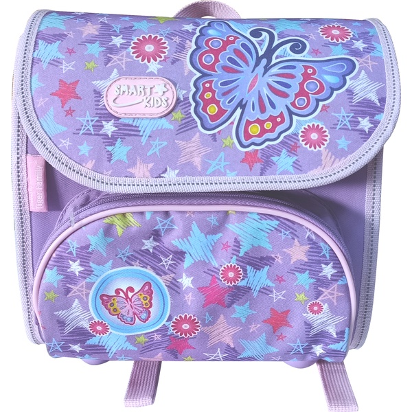 Рюкзак ученический TIGER FAMILY Бабочки, 24*23*13 см, 12 л, 435 г, 1 отд., эрг. спинка