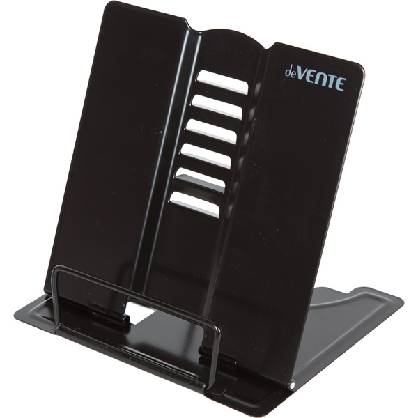 Подставка для книг металлическая deVENTE School Blacky, 154*152 мм, 235 г, противоскольз. ножки