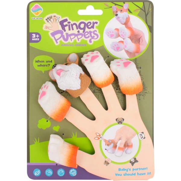 Театр пальчиковый Finger puppets "Лисенок" (5 фигурок) Театр пальчиковый Finger puppets "Лисенок" (5 фигурок)