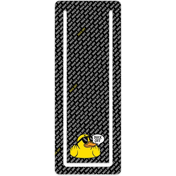 Закладка картонная, 150*57 мм, вырубной зажим, ФЕНИКС+ Утка