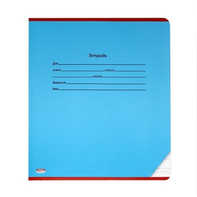 Тетрадь А5, частая косая линия, 12 л., на скобе, 60 г/м², мел. обл., Prof-Press Классика-2_5 дизайнов