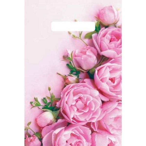 Пакет с вырубной ручкой, 30*20 см, полиэтилен 30 мкм, Ненси