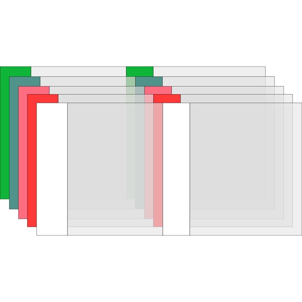 Обложка для учебника, 245*490 мм, ПЭ 150 мкм, регулир., цв. клапан, МУЛИЧЕНКО (50 шт.)