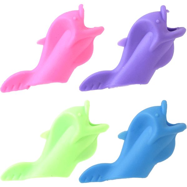 Насадка-держатель для ручки или карандаша, TPR, deVENTE Dolphin_4 дизайна Насадка-держатель для ручки или карандаша, TPR, deVENTE Dolphin_4 дизайна