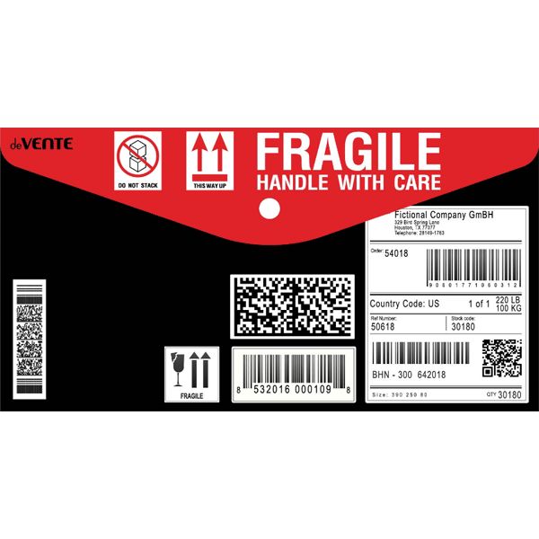 Папка-конверт на кнопке, Travel-size, PP 150 мкм, непрозрачная, deVENTE Delivery   Акция!!! Папка-конверт на кнопке, Travel-size, PP 150 мкм, непрозрачная, deVENTE Delivery   Акция!!!