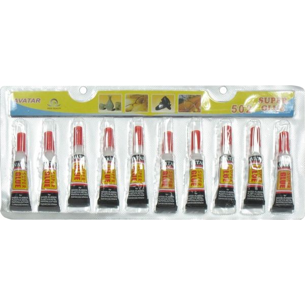Клей секундный Super Glue, туба 3 г, блистер Клей секундный Super Glue, туба 3 г, блистер