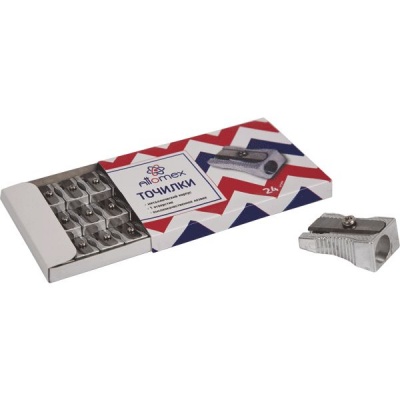 Точилка металлическая, 1 отв., Attomex Точилка металлическая, 1 отв., Attomex