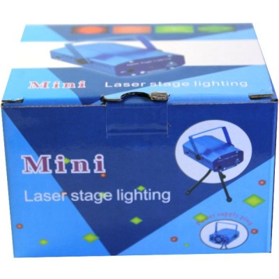 Проектор лазерный Mini, на штативе, 3 режима, метал. корпус (эффект гирлянды) Проектор лазерный Mini, на штативе, 3 режима, метал. корпус (эффект гирлянды)