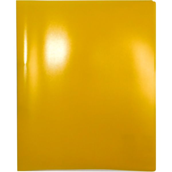 Папка на 2-х кольцах, А4, PP 500 мкм, "песок", 25 мм, Expert Complete Classic_желтая