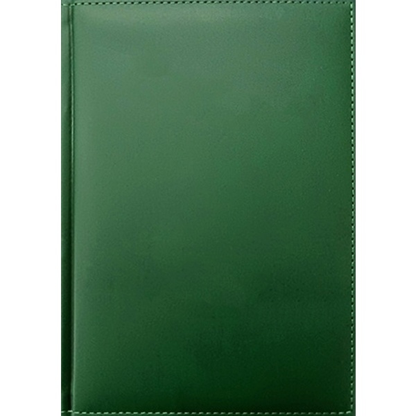 Ежедневник полудатированный, А5, 128 л., 60 г/м2, тв. перепл., и/к, поролон, Plano Sorrento_зеленый Ежедневник полудатированный, А5, 128 л., 60 г/м2, тв. перепл., и/к, поролон, Plano Sorrento_зеленый