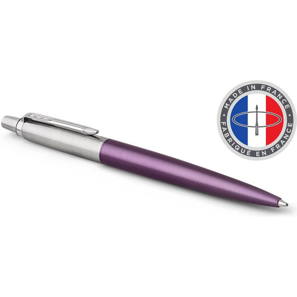 Ручка шариковая 1,0 мм, синие чернила, Parker Jotter Core K63, корпус Victoria Violet CT Ручка шариковая 1,0 мм, синие чернила, Parker Jotter Core K63, корпус Victoria Violet CT