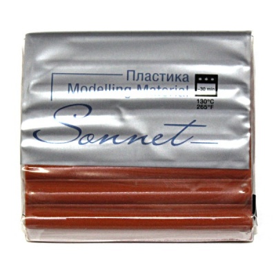Пластика (полимерная глина) СОНЕТ, запекаемая, 56 г, ирисковая Акция!