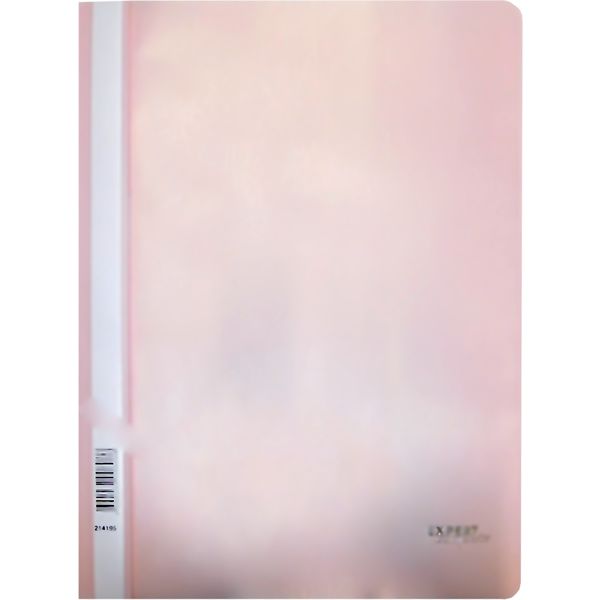 Папка-скоросшиватель А4, PP 140/180 мкм, "волокно", цв.: персиковый, Expert Complete Premier