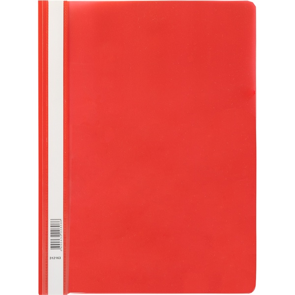 Папка-скоросшиватель А4, PP 120/160 мкм, "песок", цв.: красный, Expert Complete Classic