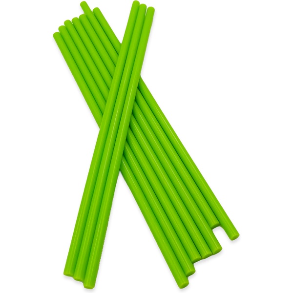 Стержень клеевой к термопистолету, Ø7 мм, длина 250 мм, салатовый, VIKEY (1 шт)*