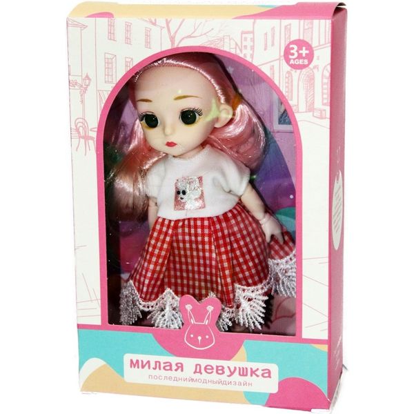 Кукла "Милая девушка" с хрустальными глазами Кукла "Милая девушка" с хрустальными глазами