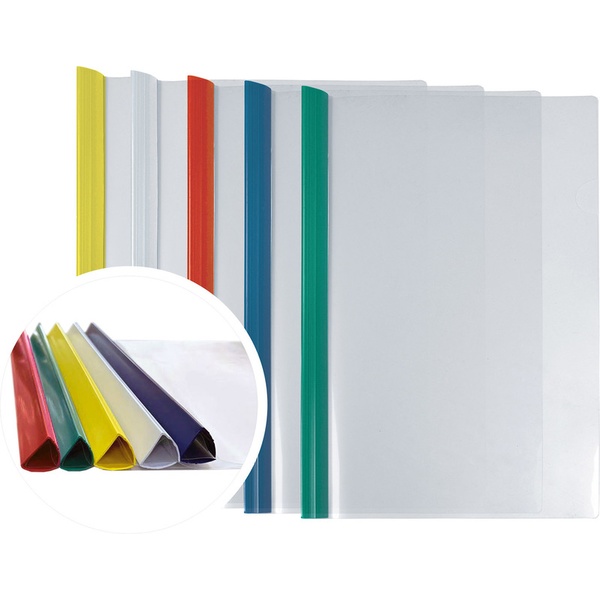 Папка с клипом А4 LAMARK, на 30 листов, 160 мкм, прозрачная, ассорти  Акция! Папка с клипом А4 LAMARK, на 30 листов, 160 мкм, прозрачная, ассорти  Акция!