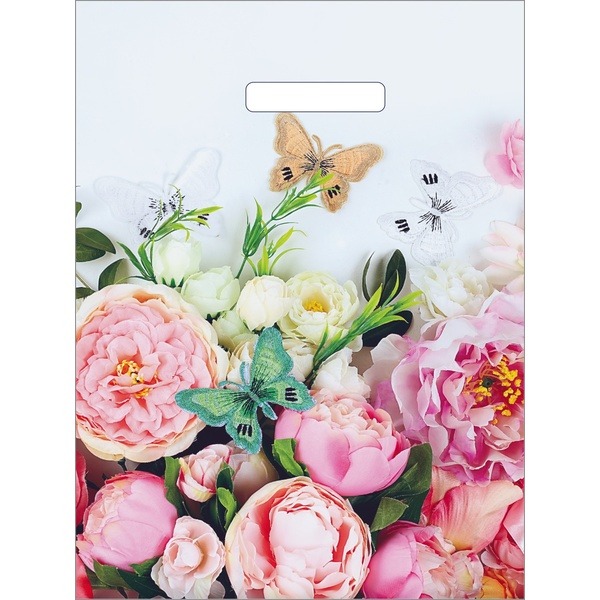 Пакет с вырубной ручкой, 29*40 см, полиэтилен 35 мкм, Мужской стиль