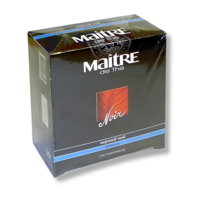 Чай Maitre de The (МЭТР) Цейлон Noir, черный, 100 пакетиков* 2 г Чай Maitre de The (МЭТР) Цейлон Noir, черный, 100 пакетиков* 2 г