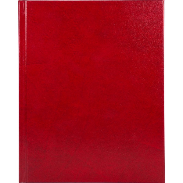 Ежедневник недатированный, А5, 128 л., 60 г/м2, тв. перепл., бумвинил, Prof-Press_бордовый Акция