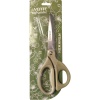 Ножницы 178 мм, эргономичные, прорезин. кольца, оливковые, deVENTE sigNATURE